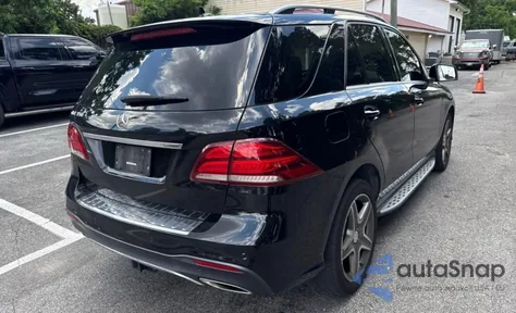 2016 Mercedes-Benz Gle 350 из США, поврежденный, VIN 4JGDA5JB8GA698059